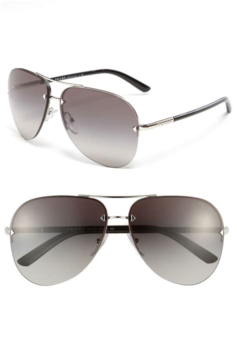 prada aviator sunglasses nordstrom|Prada sunglasses aviator style.